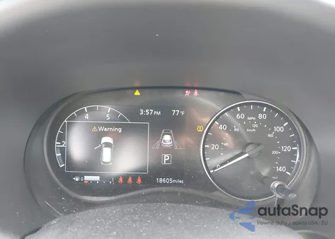 2023 Nissan Kicks Sv Xtronic Cvt from USA, damaged, VIN 3N1CP5CV7PL524355